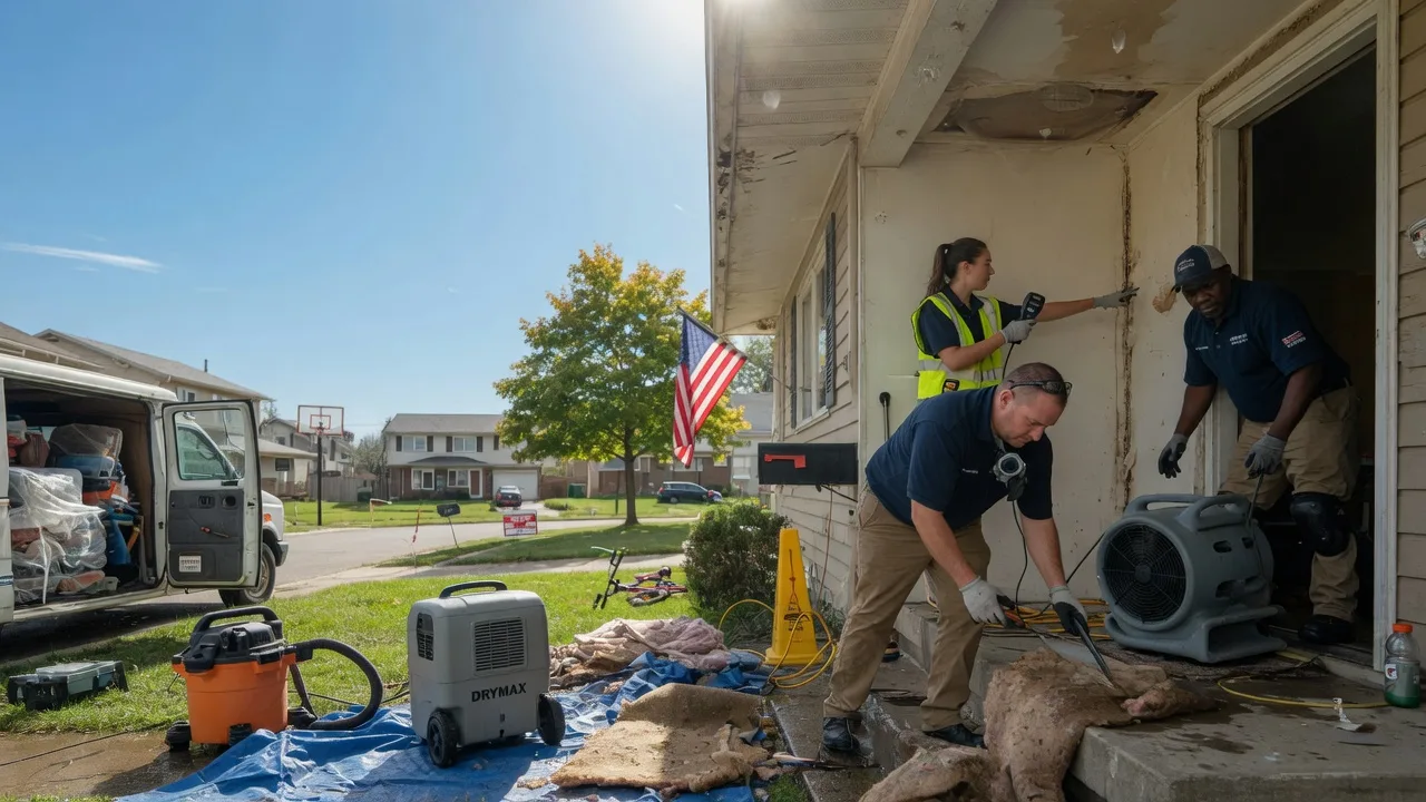 Water Damage Restoration in Dallas, WI near me